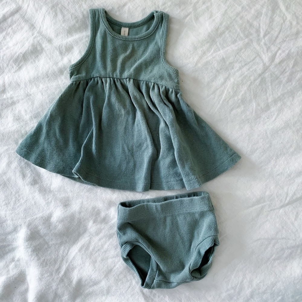 Quincy Mae | dress and bloomer set [play]